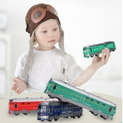 Train Toys for Kids with Sound & Light - Train Set for 3 4 5 6 7 Years Old Boys Girls Classic Toy Gift for Holiday, Birthdays or Christmas