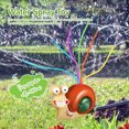 thumbnail image 4 of KAKOWELY Rociador de agua para exteriores, manguera de jardín de verano, juguete divertido con forma de caracol y tubos flexibles para niños., 4 of 5