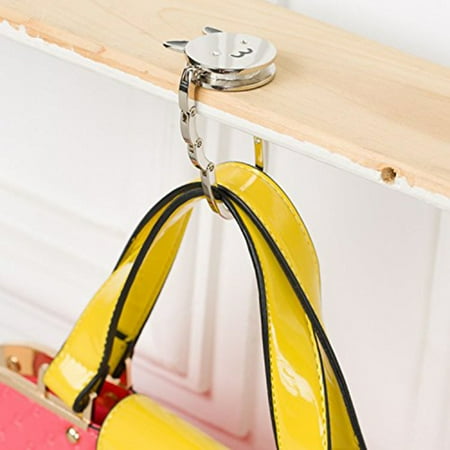 Portable Cartoon Purse Hook Cute Foldable Handbag Folding Table Hanger Bag Pouch Accessories Canada Portable Cartoon Purse Hook Cute, Purse Hook For Table Canada