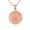 Rose, variant on Gold United States Navy Officially Licensed Shield Eagle Anchor Emblem Medallion Pendant Necklace (10K Yellow Gold, Pendant with 16" chain)