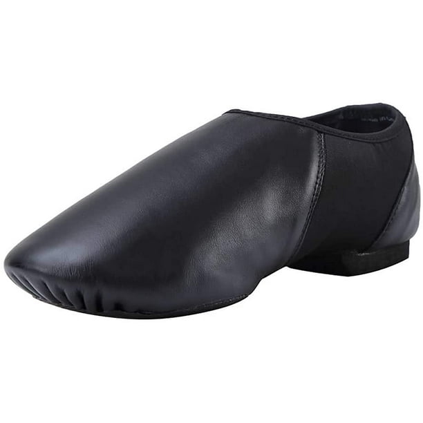 Leather Slip On Jazz Shoe for Girls Boys (Big Child/Little Child