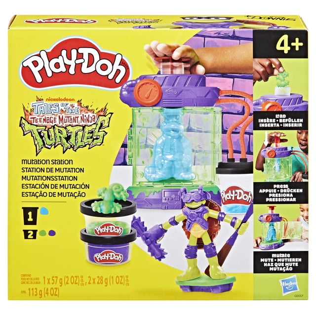 Set de Masa Moldeable Hasbro Play Doh Teenage Mutant Ninja Turtles Estación de Mutación