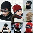 thumbnail image 2 of Viworld Winter Beanie Hat Scarf Set Fleece Warm Snow Ski Cap for Kids Boys Gilrs Men, 2 of 5