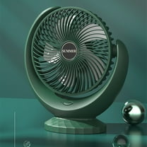 XGFHYJEH Desk Fan, Box Fan, Small Fan, Box Fan Clearance, Small Desk Fan, Small Fans for Desk, Portable Personal Quiet Electric Fan for Home, Plastic