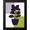 thumbnail image 2 of Wang, Melissa 19x24 Black Modern Framed Museum Art Print Titled - Green Plantling IV, 2 of 5