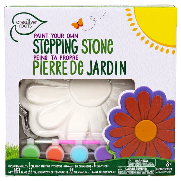Creative Roots Paint Your Own Flower Stepping Stone