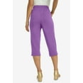 thumbnail image 5 of Jessica London Women's Plus Size Soft Ease Capri, 5 of 6