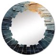 thumbnail image 2 of Designart "Abstracct Plutot Planet composition" Pluto Round Wall Mirror - Fantasy Oval Printed Decorative Oversized Mirror - Multiple Color Options, 2 of 4
