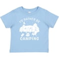 thumbnail image 3 of Inktastic I'd Rather Be Camping Boys or Girls Baby T-Shirt, 3 of 5