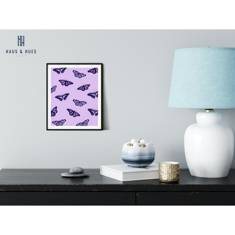 Purple butterflies – Haus and Hues