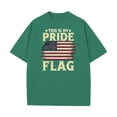 thumbnail image 6 of Ankishi This Is My Pride Flag American T-Shirt Patriotic Men's Short Sleeve Crewneck Tee Shirt Fashion Clothes for Travel, 6 of 7