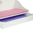 thumbnail image 5 of Olivia’s Little World Trundle Daybed for 18" Dolls with Pull-Out Bed and Cushions, 5 of 5