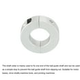thumbnail image 3 of Uxcell Shaft Collar 1.18 Inch Bore Double Split Aluminum Clamping Collar Shaft Collars with Set Screw Silver Tone, 3 of 4