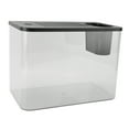 thumbnail image 1 of Plastic Betta Fish Tank Set Up Aquarium Starter Kit Small with Quiet Waterfall Filter, Self Cleaning for Shrimp Goldfish Desktop Office Home Room Decor, 1 of 7