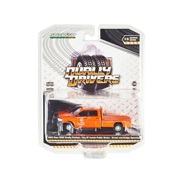2023 Ram 3500 Dually Flatbed Truck Orange 