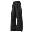 thumbnail image 6 of YABCSAZ Mens Casual Cargo Hiking Pants Lightweight Breathable Quick Dry Elastic Waist Stretch Trousers Outdoor Waterproof Camping Fishing Running Athletic Active Pants Trousers with Pockets, 6 of 9