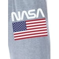 thumbnail image 3 of NASA Mens' Space Fashion Logo American Flag Sleep Pajama Pants, 3 of 5