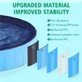 thumbnail image 5 of Alden Design Foldable Pet Pool for Garden Yard, 4XL, Blue, 5 of 6