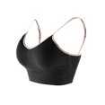 thumbnail image 4 of asdoklhq Sports Bras for Women,Women Bra Solid Vest Camisole Breathable Push Up Tops Underwear, 4 of 4