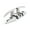 6 inches, variant on Saltwater Resistant Foldable Dock Cleat with 1000kg Load Capacity Tool Easy Operate Simple Installation for Sailboats