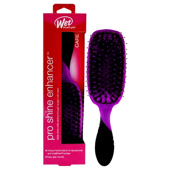 Pro Detangler Brush Shine Enhancer - Purple by Wet Brush for Unisex - 1 Pc Hair Brush