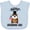 AE-Light Blue, variant on Inktastic Happy Groundhog Day February Boys or Girls Baby Bib
