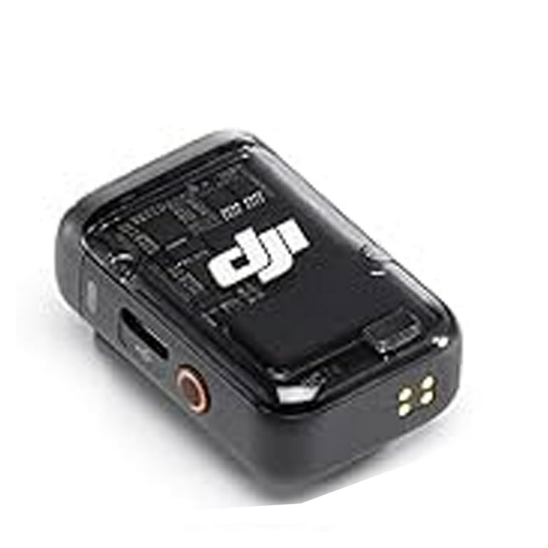 DJI Mic 2 Transmitter (Shadow Black), Wireless Microphone, 14-Hour