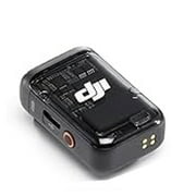 DJI Mic 2 Transmitter (Shadow Black), Wireless Microphone, 14-Hour Internal Recording, Magnetic Attachment, Bluetooth Microphone, 128GB Memory, Editing Software (YouTube, Vlogs)(Bulk Packaging)