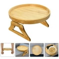thumbnail image 1 of BRIGHTFUFU Sofa Tray Table for Couch Synthetic Material Multi-functional 1Pack, 1 of 8