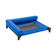 thumbnail image 4 of Cama elevada y refrescante para perros, cama portátil para mascotas, ideal para cachorros, para acampar, para interiores y exteriores. Azul, 4 of 9