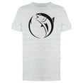 thumbnail image 1 of Symbol Tuna And Hook Sea T-Shirt Men -Image by Shutterstock, Male Large, 1 of 2