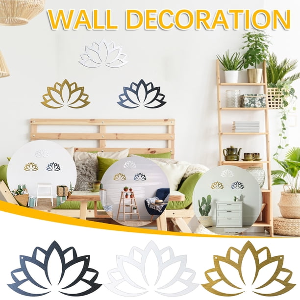 onlyliua para Interior/Exterior Metales Decorativos, Sala de Estar, Dormitorio, Letreros de Pared para Amantes y El Yoga.