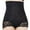 Black, variant on Kaemgyyd Butt Lifting Shapewear for Women Fashion Lace Print High Waisted Seamless Body Shaper Slimmer Panties Underwear