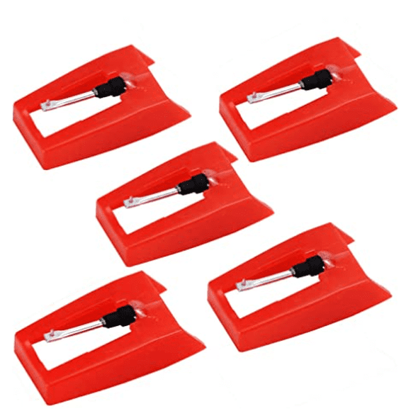 Record Player Needle, 5Pack Universal Turntable Stylus Replacement Needles, Phonograph Needles for ION Jenson Crosley Victrola Sylvania