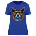 thumbnail image 1 of Realistic Rainbow Corgi T-Shirt Women -Image by Shutterstock, Female Small, 1 of 2