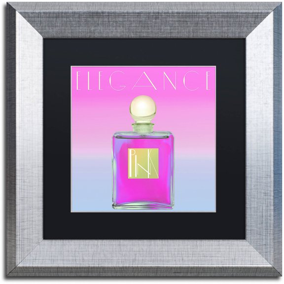 Trademark Fine Art "Colored Scents III" Canvas Art by Color Bakery Black Matte, Silver Frame