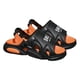 thumbnail image 5 of Sandalias deslizantes para hombre Resbalón transpirable en cómodas diapositivas de playa antideslizantes de EVA Negro Naranja 44 45, 5 of 8