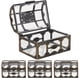thumbnail image 1 of Caja de embalaje de dulces, cofre del Tesoro pequeño, caja de dulces para boda, 4 Uds., 1 of 6