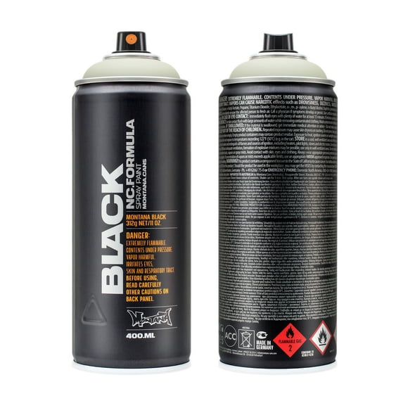 Montana Cans Black Spray Paint, 400Ml, Trabi