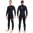 thumbnail image 4 of Naiovety DIVE SAIL Trajes de neopreno de 3MM Traje de buceo de neopreno SCR Pantalones largos de manga larga Traje de surf resistente al desgaste para Deportes acuáticos azul oscuro L Naiovety OD003296-17, 4 of 6