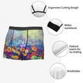 thumbnail image 5 of Wukai Spring Flower Seasonal Print Men’s Underwear Breathable Boxer Briefs,&nbsp;Moisture Wicking & Breathable-XX-Large, 5 of 7