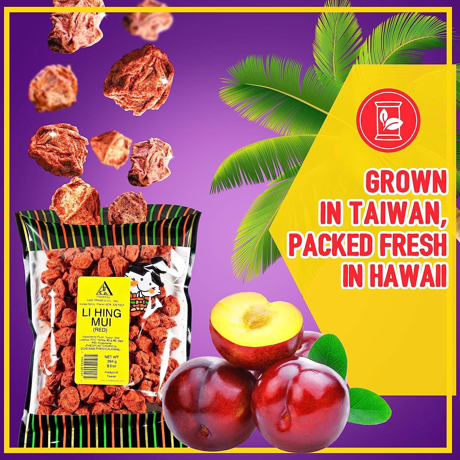 Asia Trans At Li Hing Mui Red 8.5oz