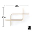 thumbnail image 4 of Umbra Montage Wall Shelf, 4 of 8