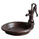 thumbnail image 1 of Comedero para Pájaros de Hierro Fundido, Versátil, Decorativo, Vintage, Práctico, Recipiente para Comida de Pájaros, Cuenco para Pájaros para Patio, J, 1 of 9