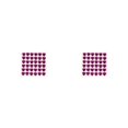 thumbnail image 4 of Yuarrent 10 hojas de pegatinas de diamantes de imitación, calcomanías acrílicas tridimensionales, pegatinas para uñas de corazón de amor, Morado oscuro 2piezas Yuarrent CBP482889, 4 of 6