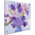 thumbnail image 2 of Trademark Fine Art "Purple Blossoms" Canvas Art by Sheila Golden, 2 of 3