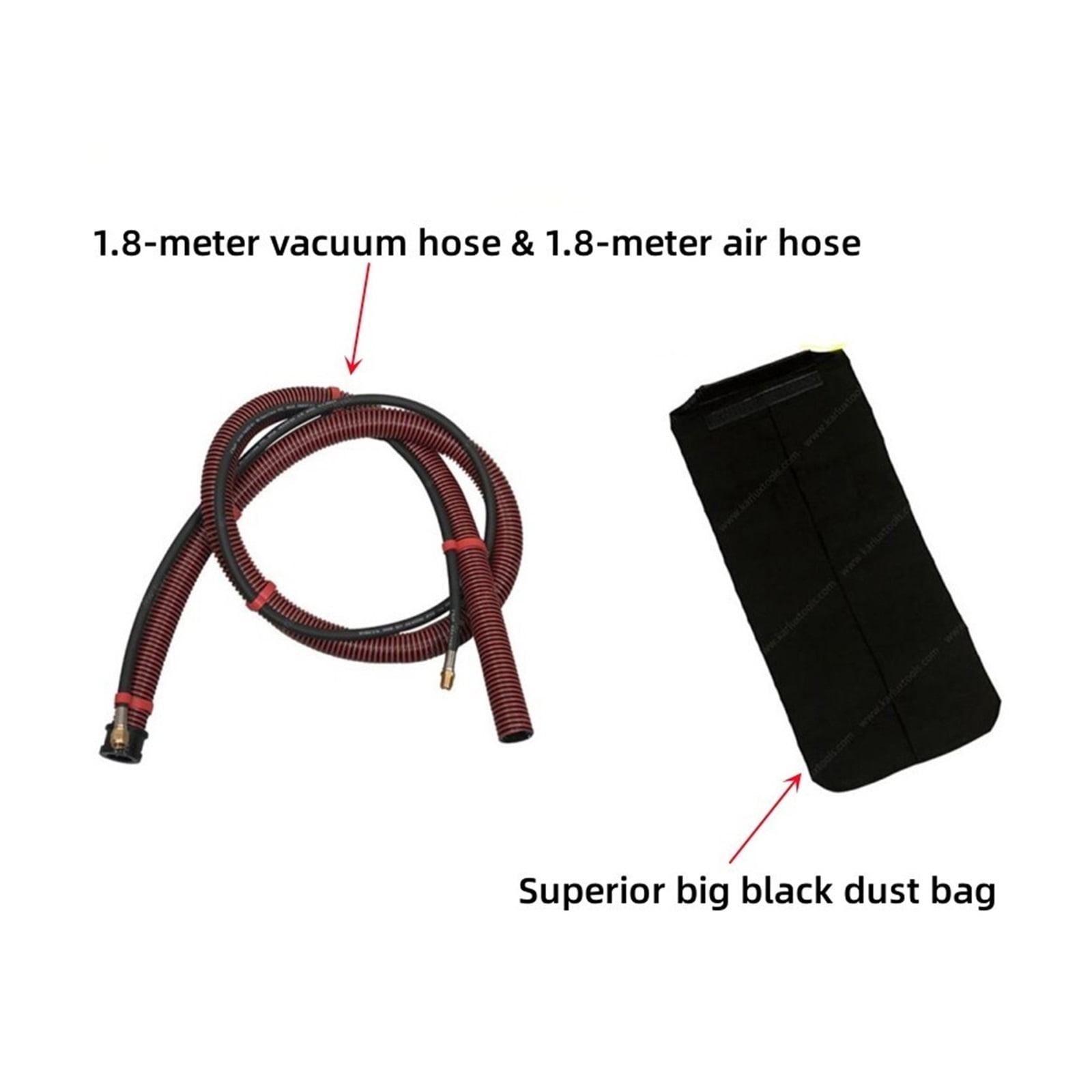 70x198mm Self Generated Vacuum Orbital Sander Air Square Polisher Dry Grinding Machine Self Dust Removal Pneumatic Sanding Tools ,Widely Use
