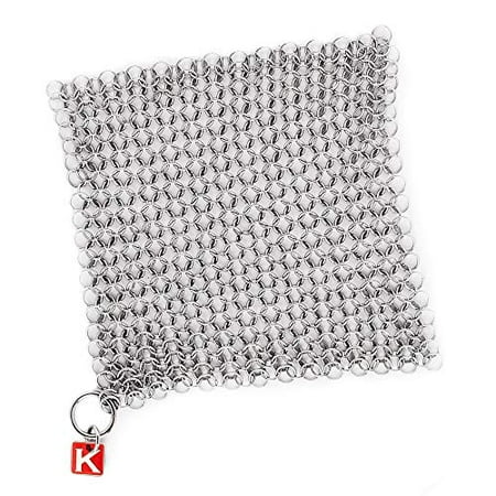 scrubber cookware chainmail x6