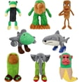 thumbnail image 1 of Juguetes de peluche Tung Tung Sahur TBKETR de 40 cm, paquete de 8, 1 of 9