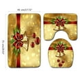 thumbnail image 3 of hejhncii Holiday Toilet Seat Cover Set Transform Your Bathroom for the Festive Season, 3 of 10
